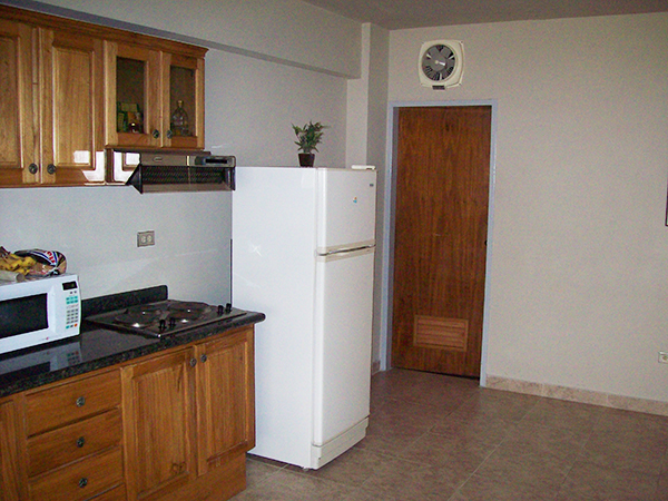 Cocina equipada para estancias largas